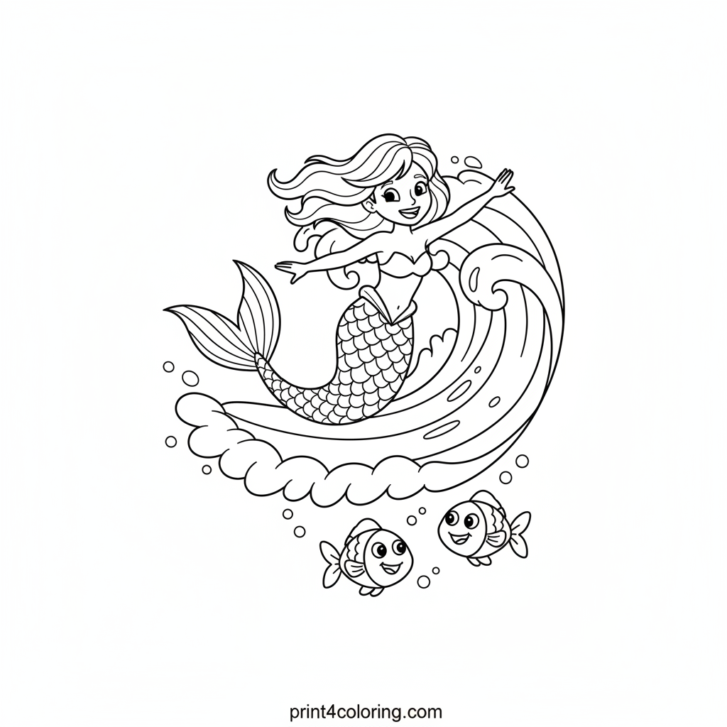 Mermaid's Magical Ocean Ride