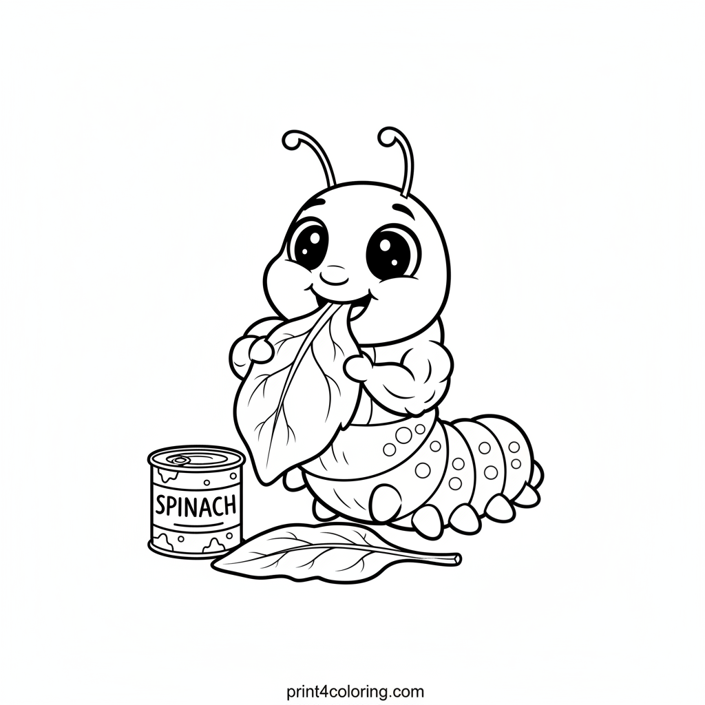 The Mighty Munching Caterpillar's Feast