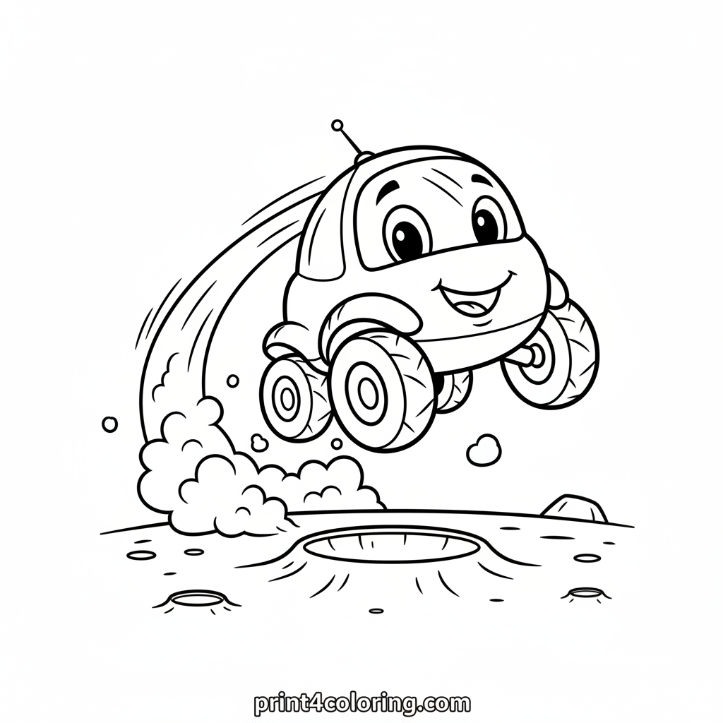 Lunar Rover's Giant Leap Adventure