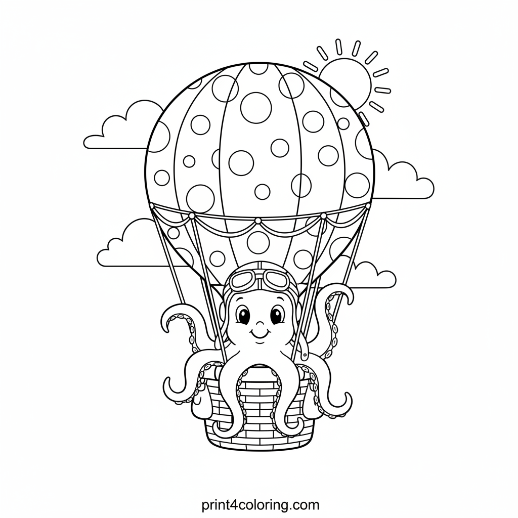 Ollie the Octopus's High-Flying Adventure