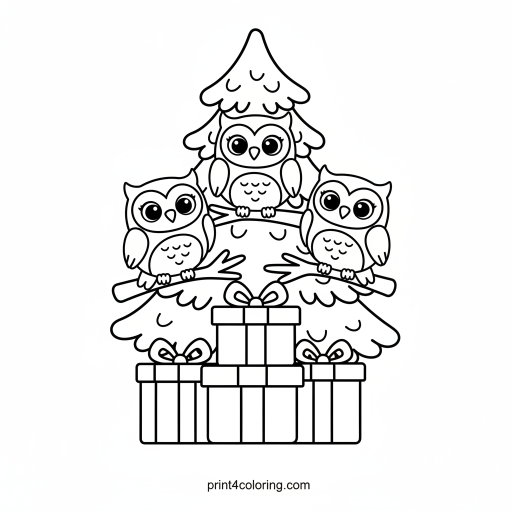 Christmas Owl Family Fun