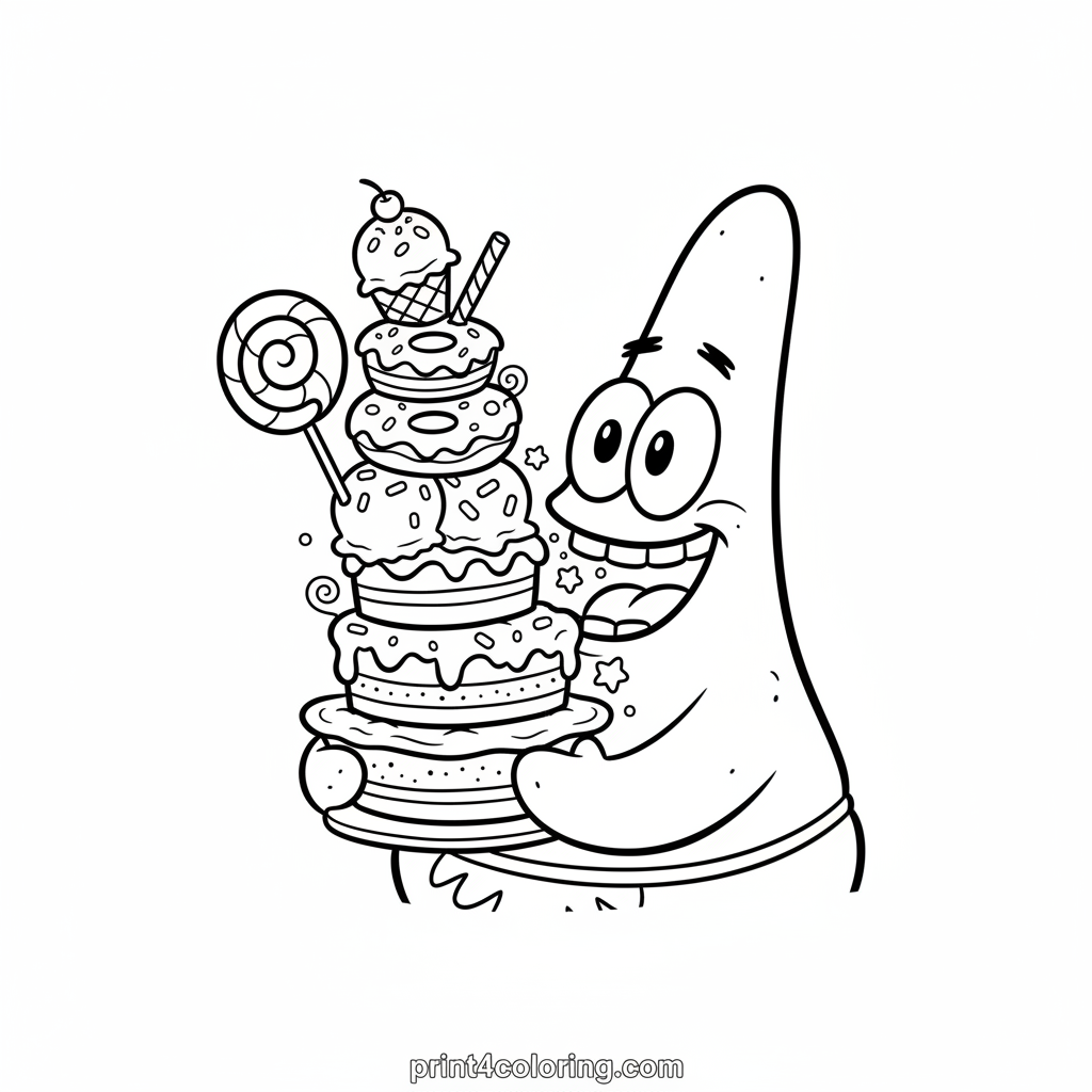 Patrick's Gigantic Sweet Feast