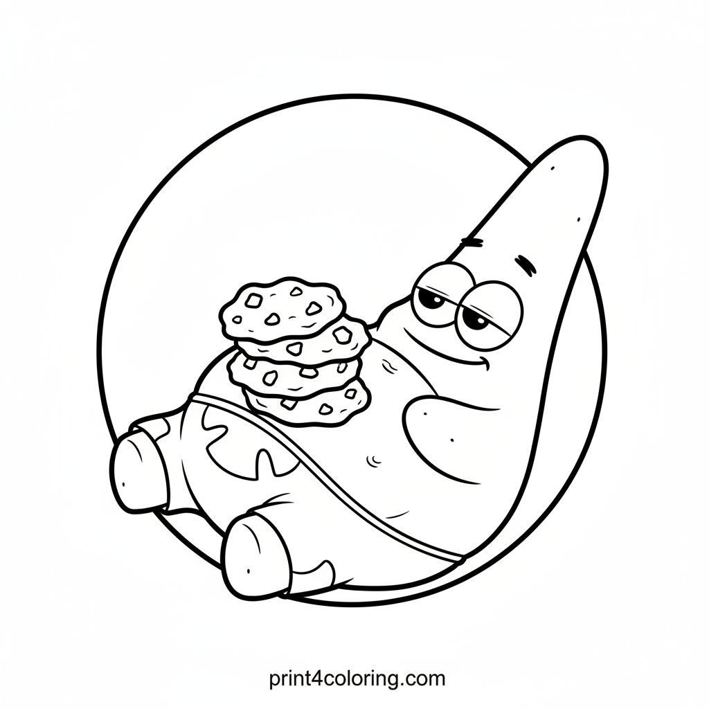 Patrick Star's Sleepy Snack Stack