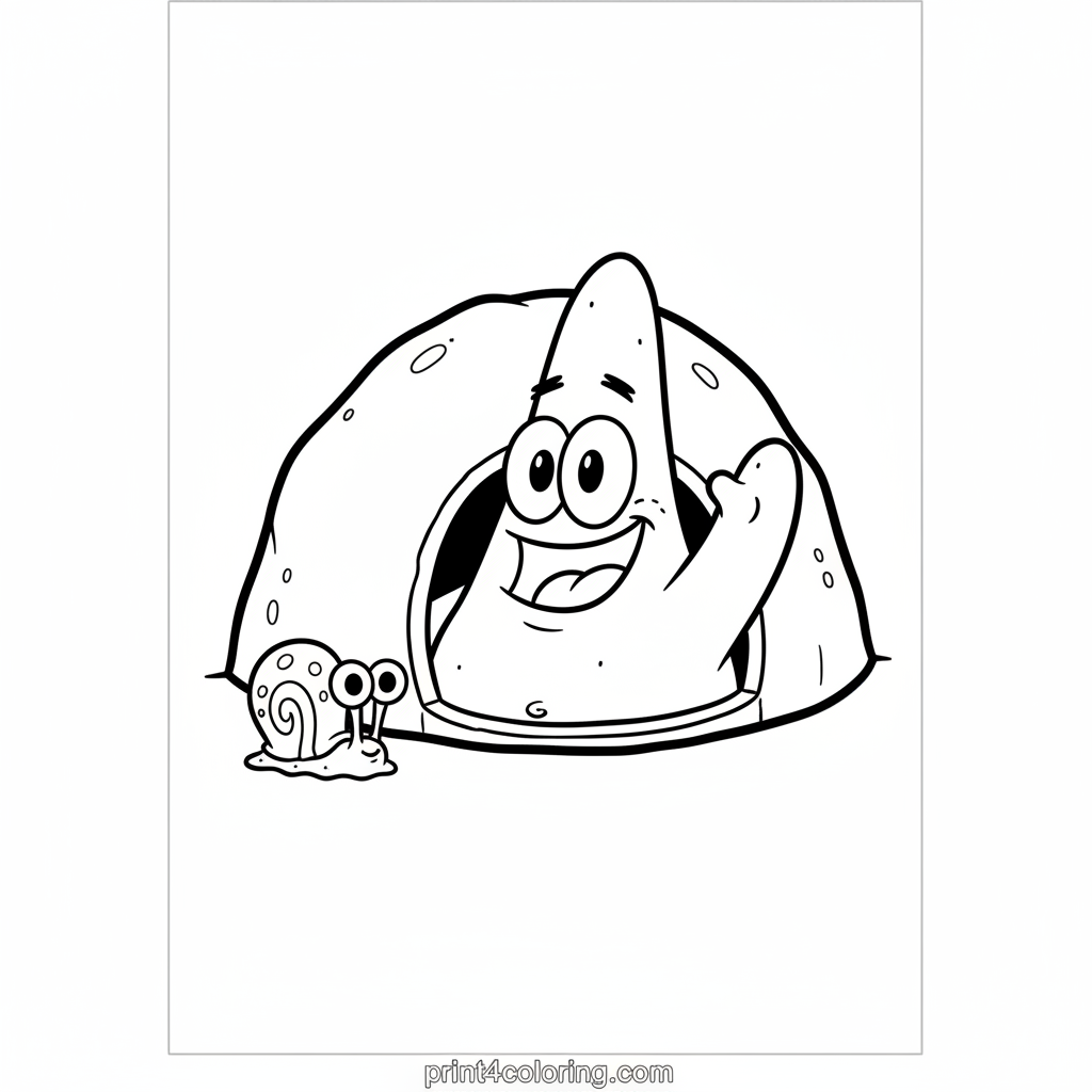 Patrick Star's Friendly Rock Wave