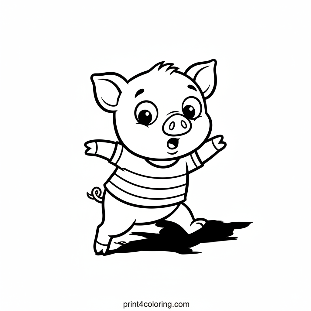 Piglet's Wobbly Shadow Fun