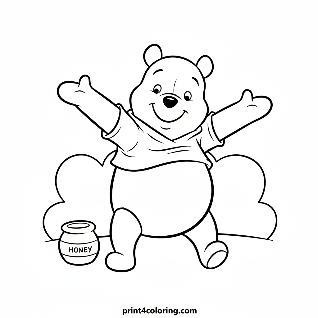 Pooh's Happy Morning Stretch