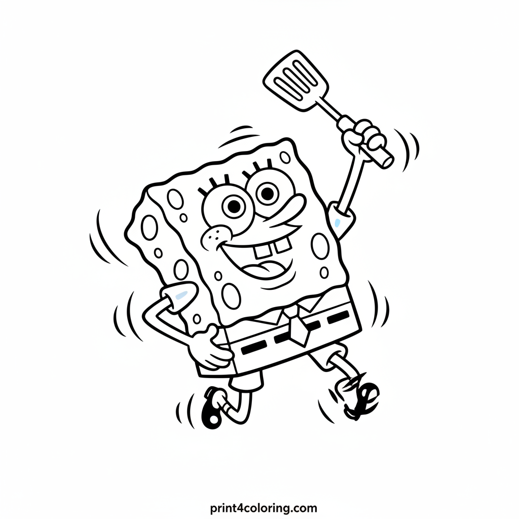 SpongeBob's Proud Pose!