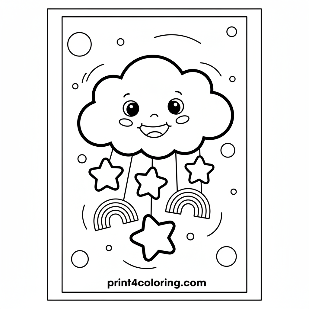 Friendly Sparkle Cloud Shower