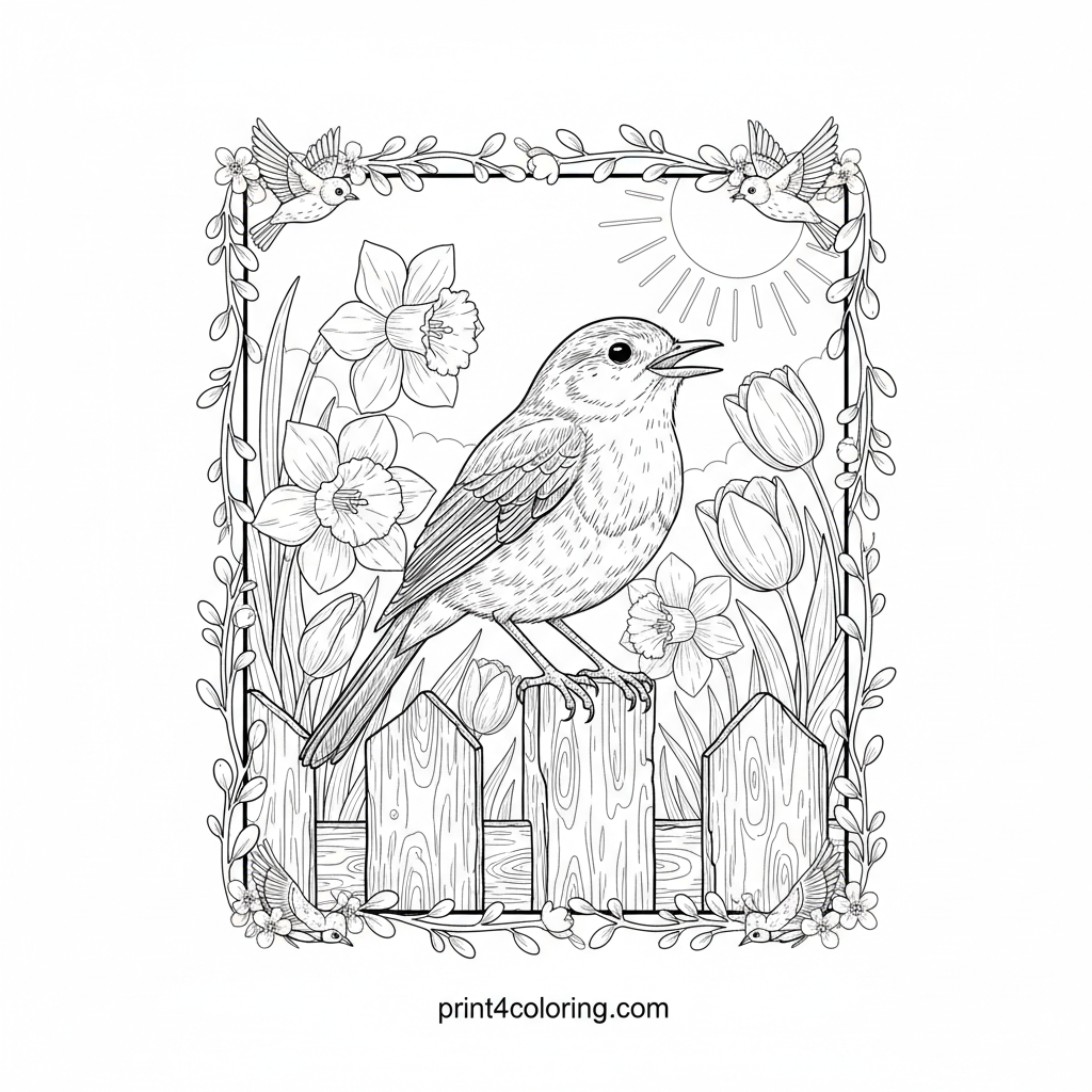 The Robin's Morning Song