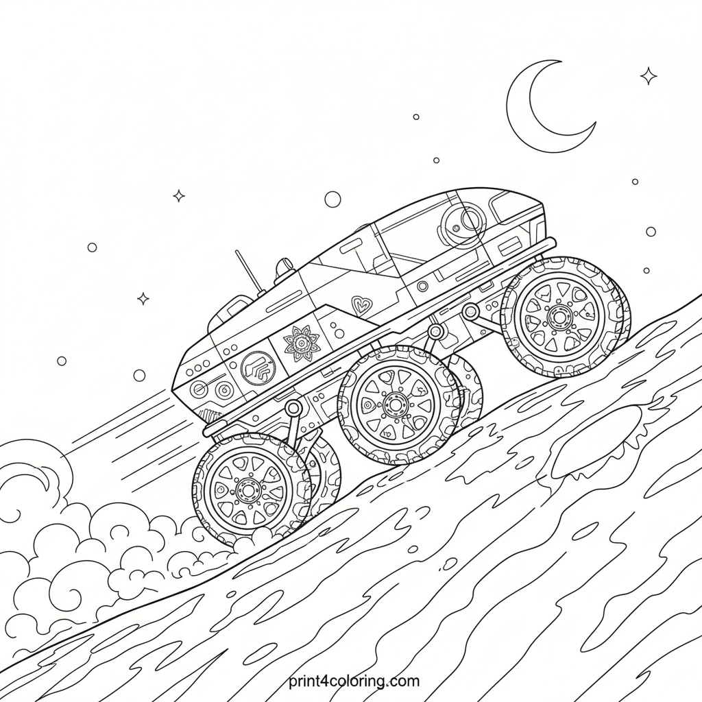 Crater Conqueror: Rover's Bold Ascent