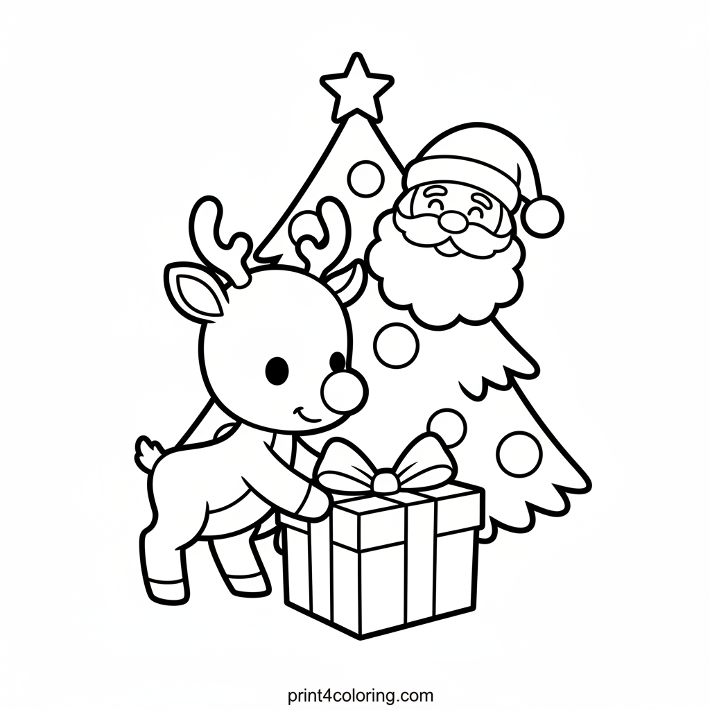 Rudolph's Christmas Present Delivery