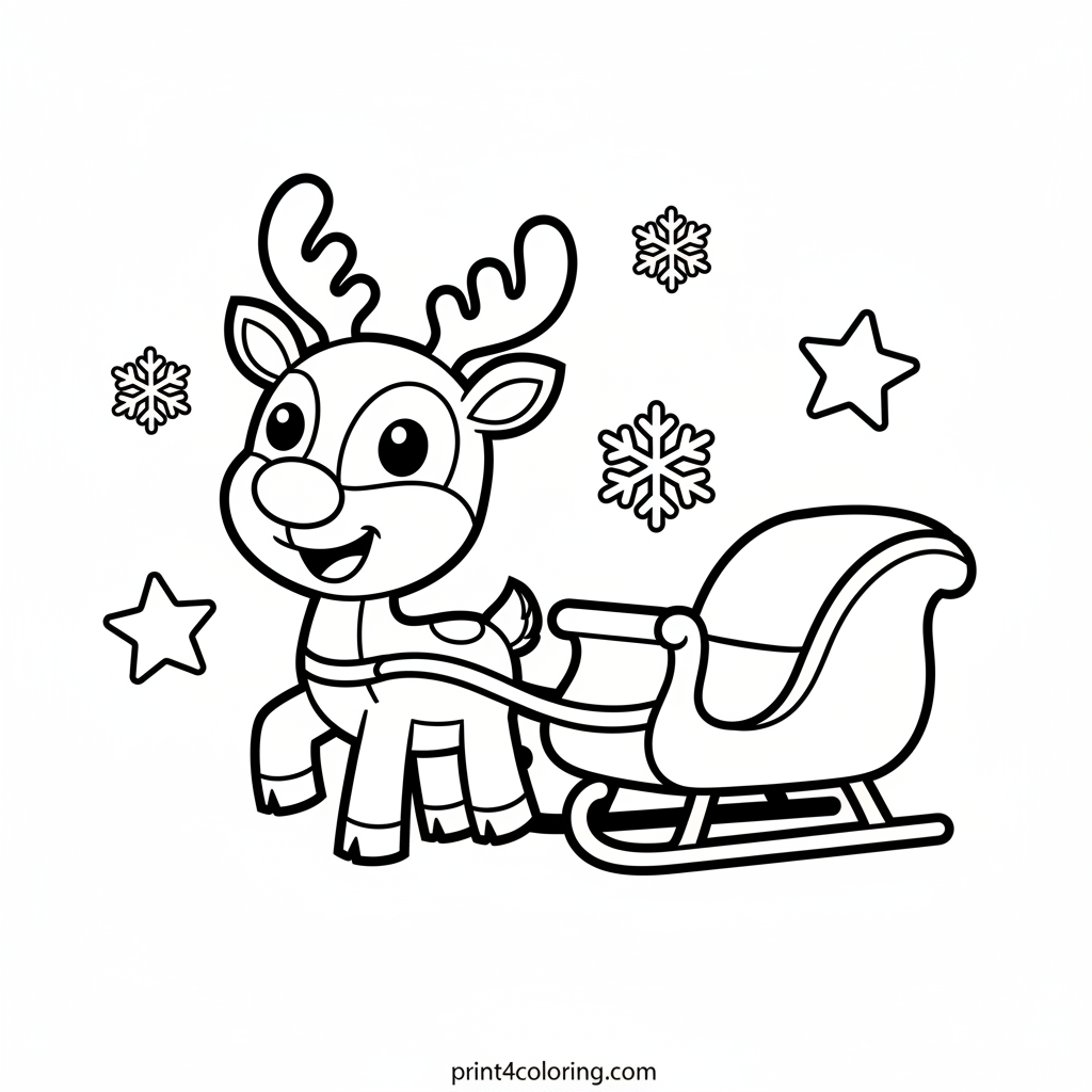 Rudolph's Magical Sleigh Dash