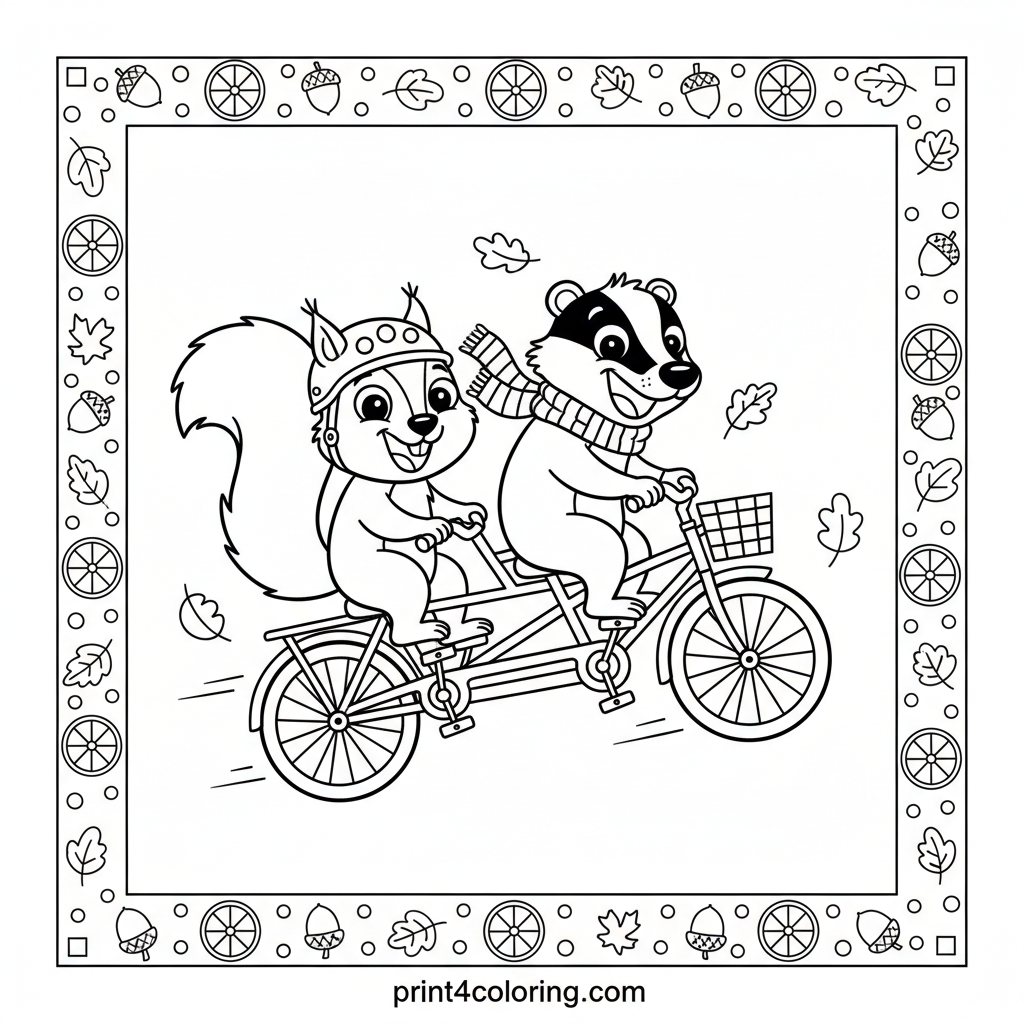 Wobbly Woodland Tandem Ride