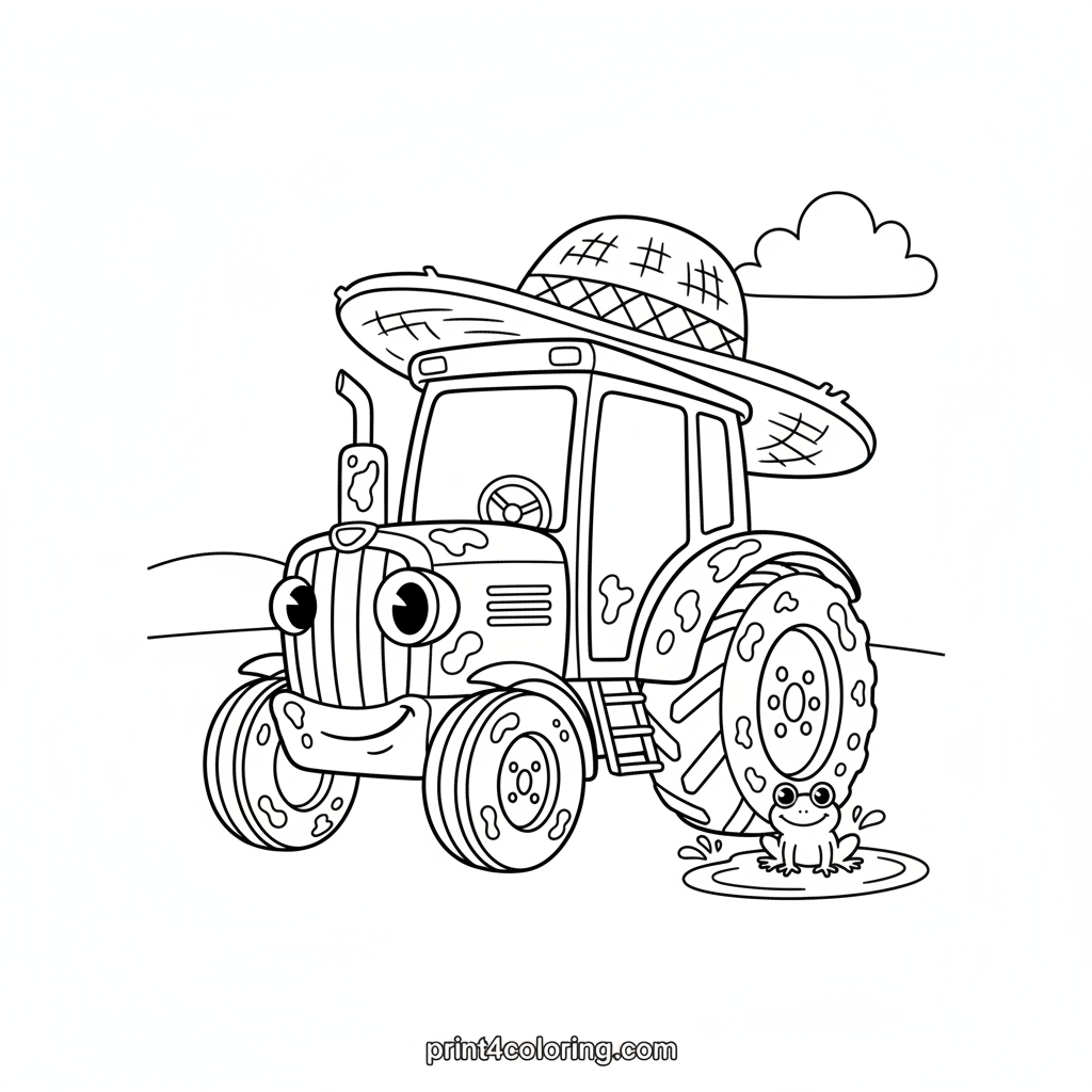 The Giggle-Worthy Muddy Tractor