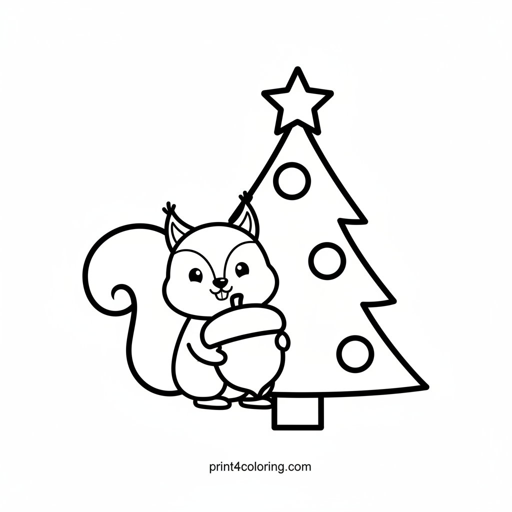 Silly Squirrel's Christmas Peek-a-Boo!