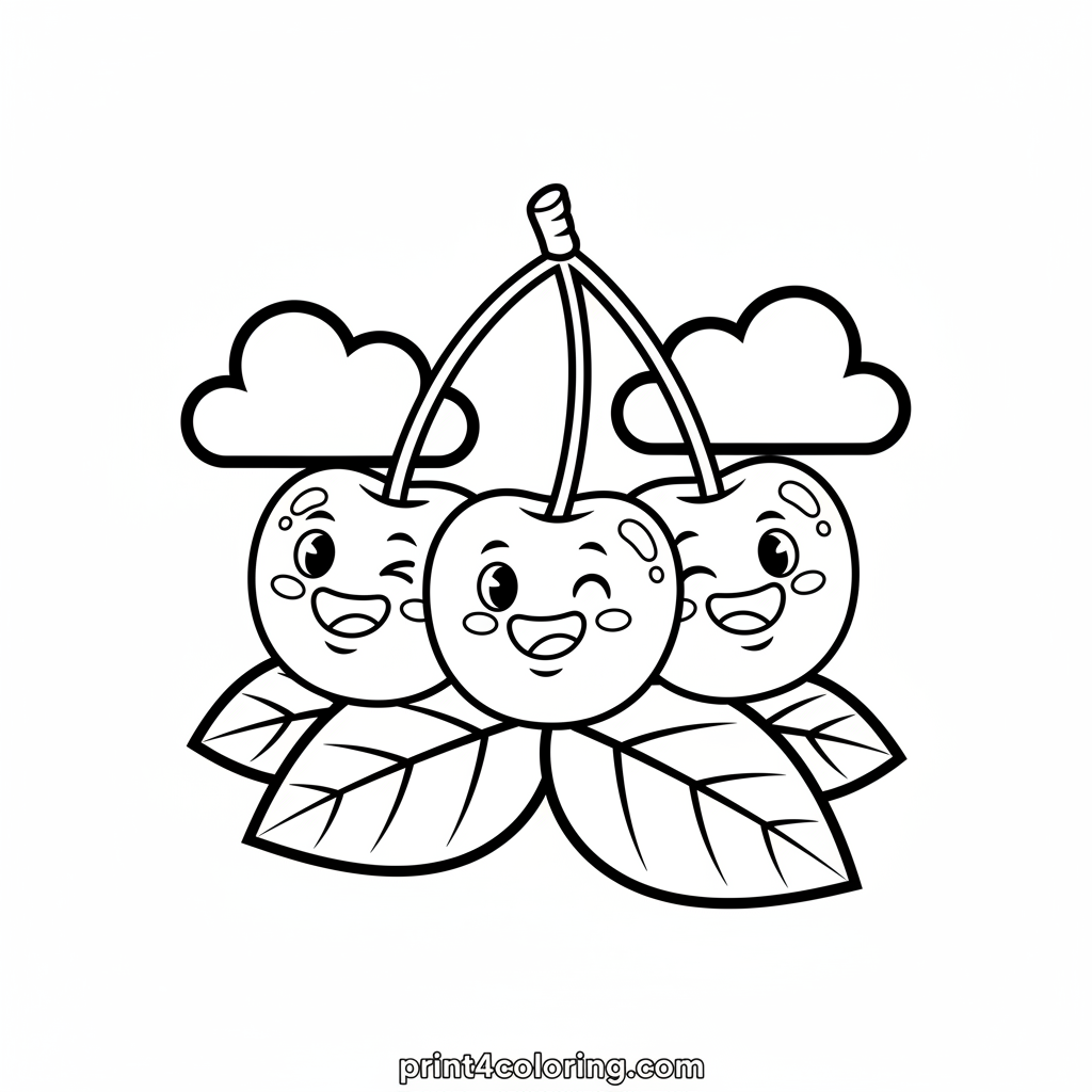 The Happy Cherry Family Picnic