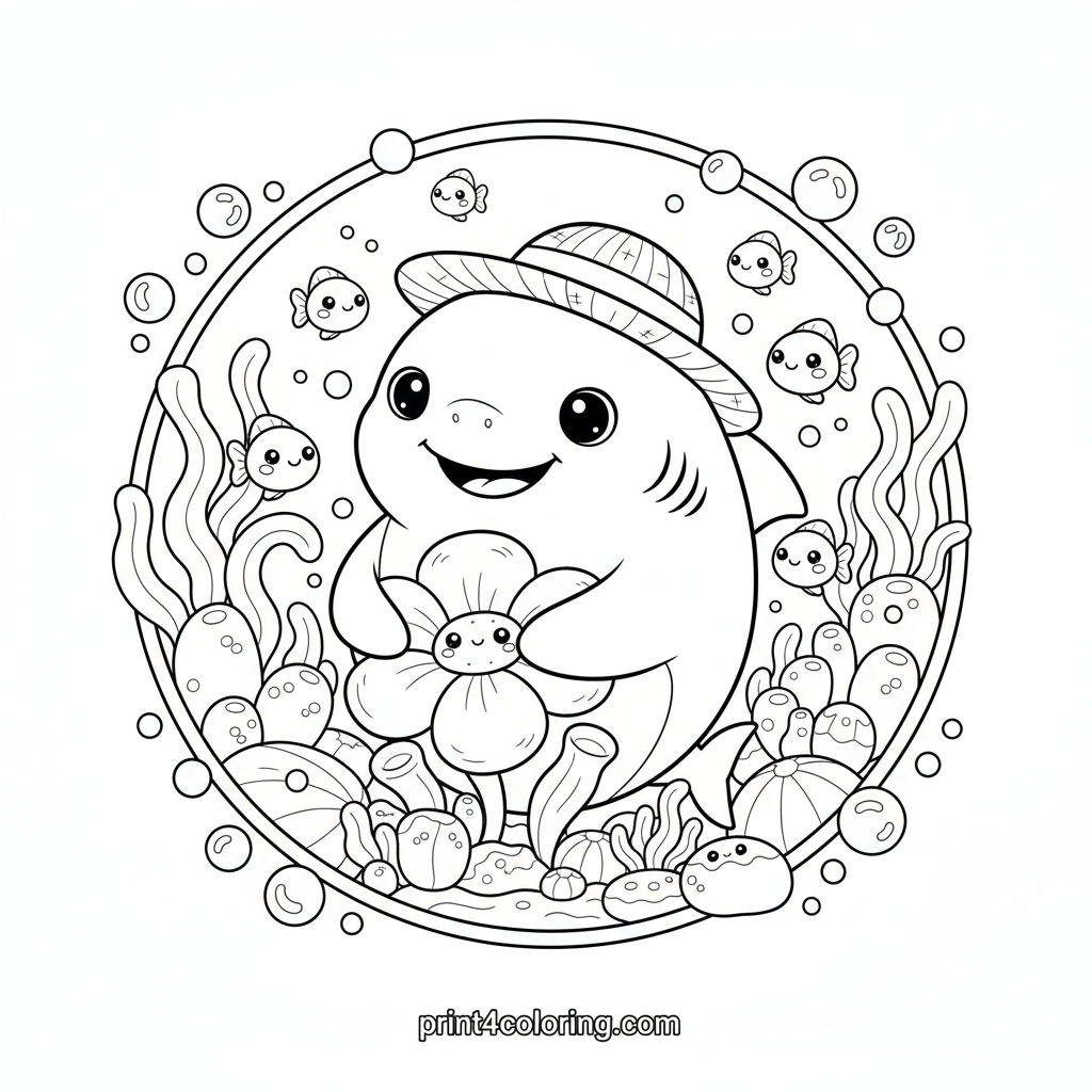 Sunny the Shark's Sea Garden