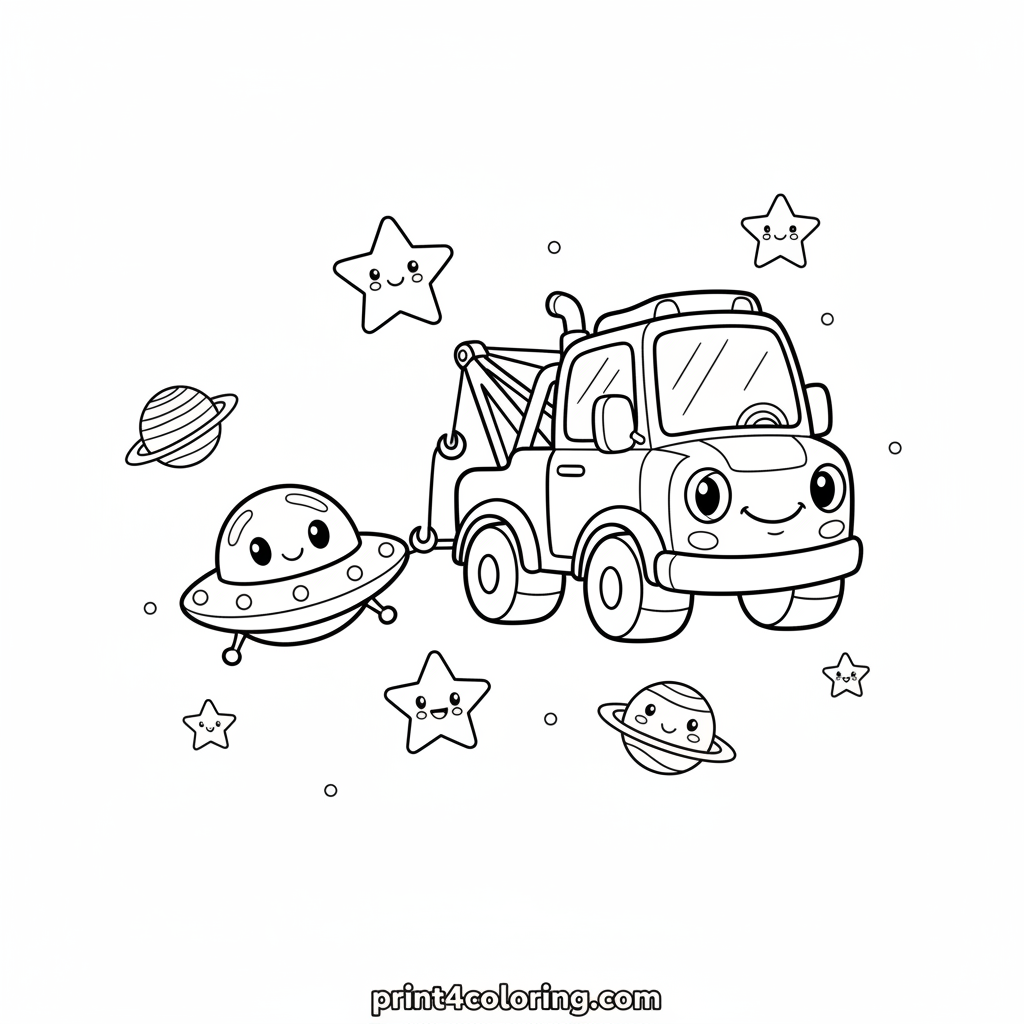 Galactic Tow Truck Rescue