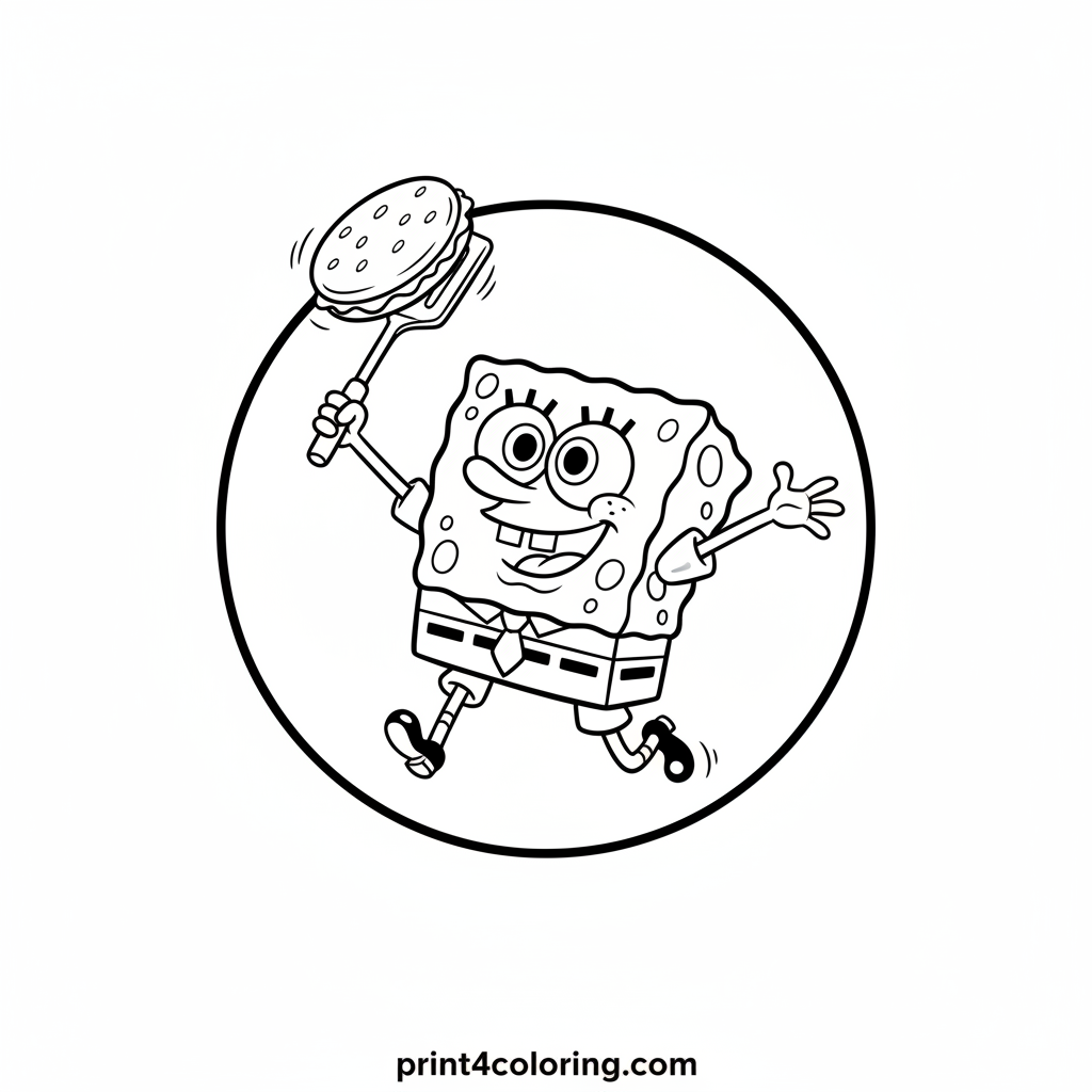SpongeBob's Super Spatula Flip!