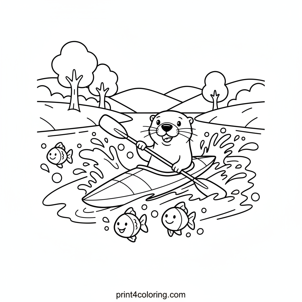 Otter's Rapids Dash!