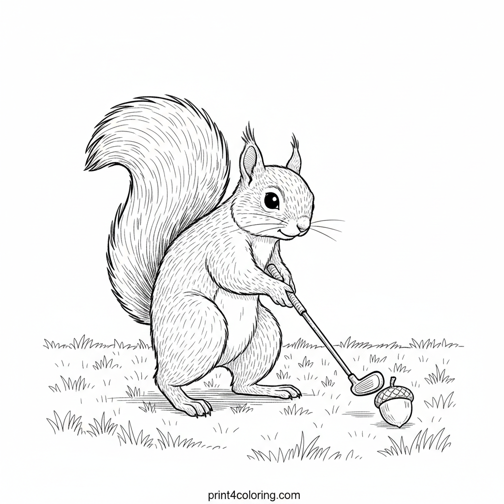 Master Putter Squirrel's Acorn Challenge