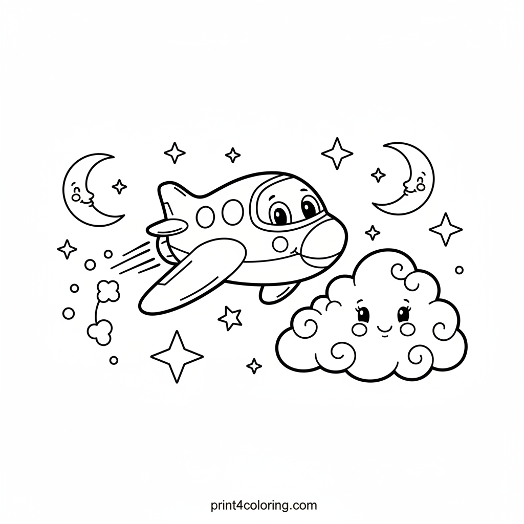 Star-Soaring Dream Jet Adventure