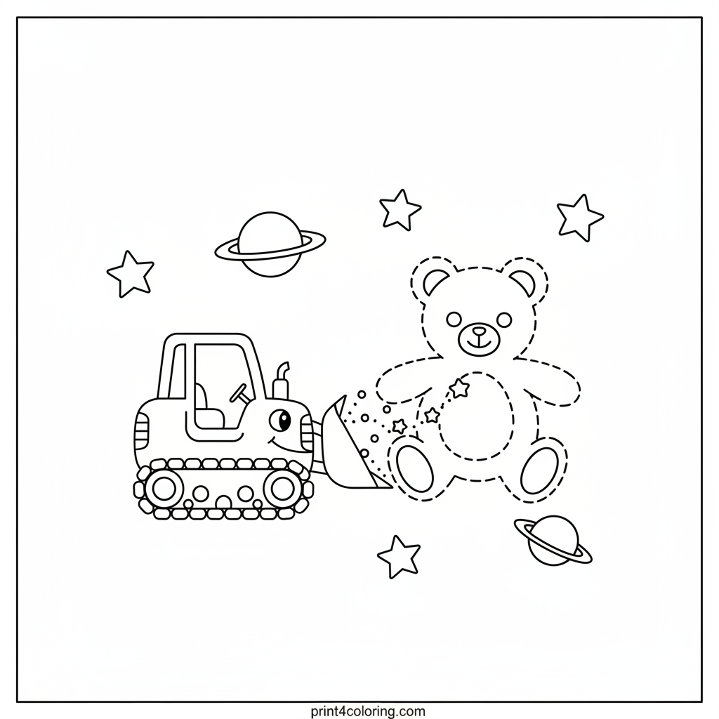 Stardust Bulldozer's Cosmic Art