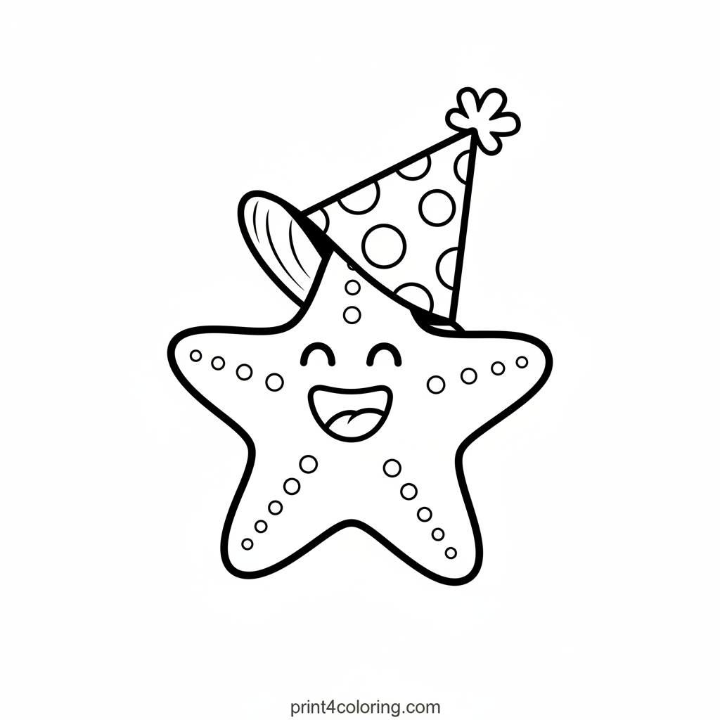 Giggling Starfish's Wobbly Hat Party