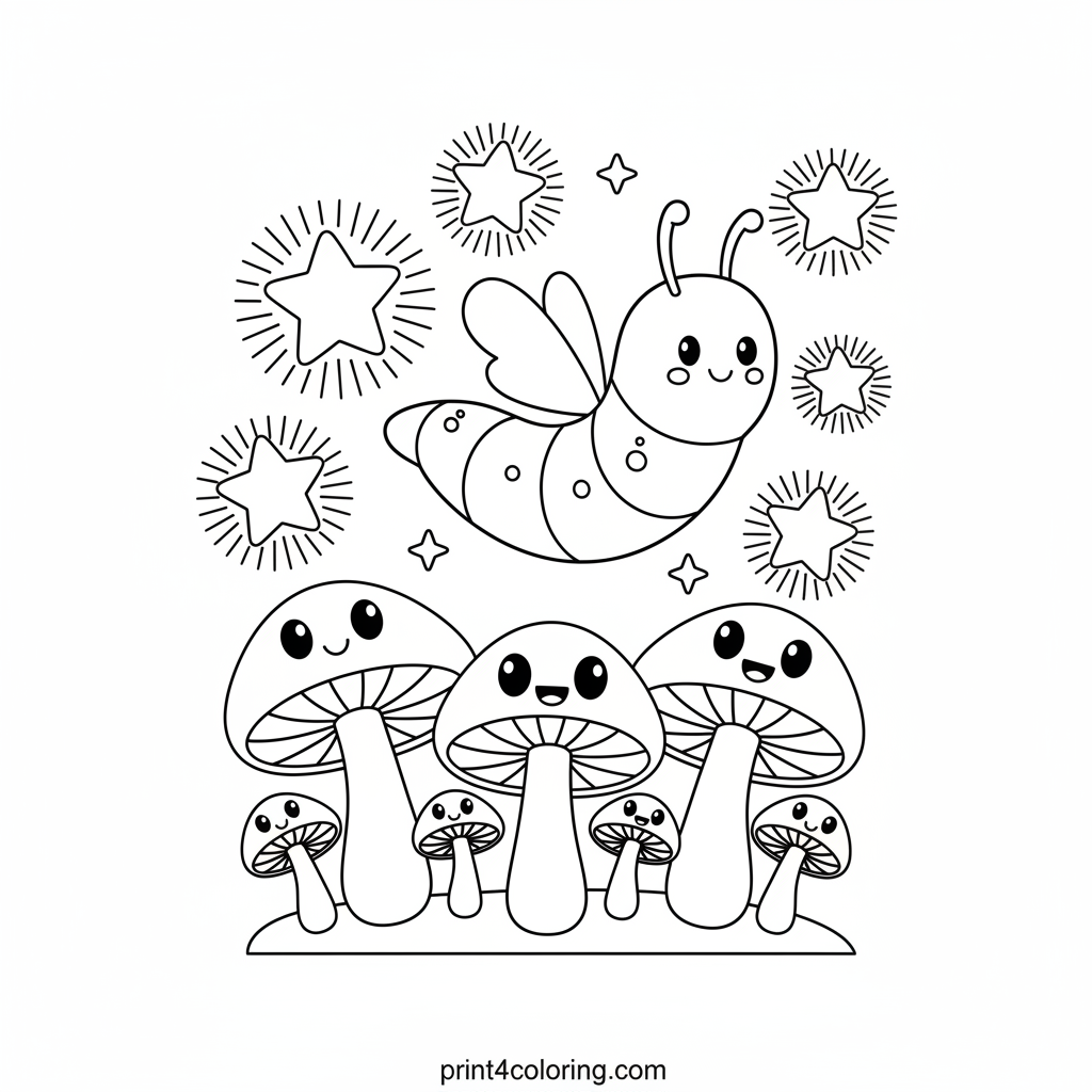 Magic Worm's Starry Flight