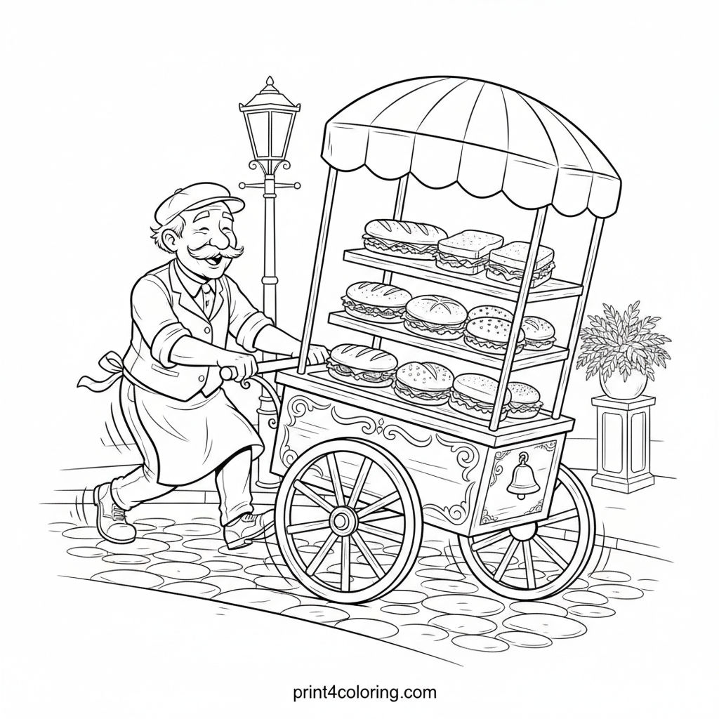 The Vintage Sandwich Cart's Delicious Day