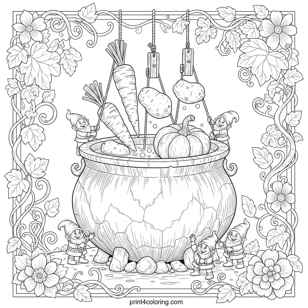 Giant's Garden Soup Cauldron