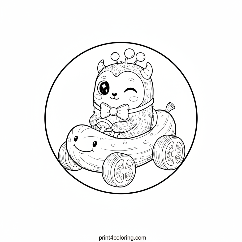 The Giggle-Mobile Go-Kart Race!
