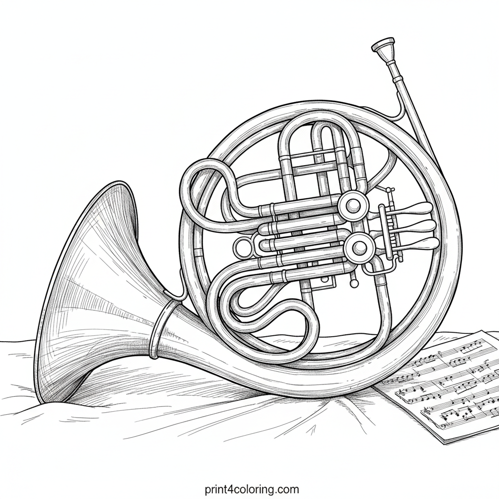 The Grand French Horn: A Brass Symphony