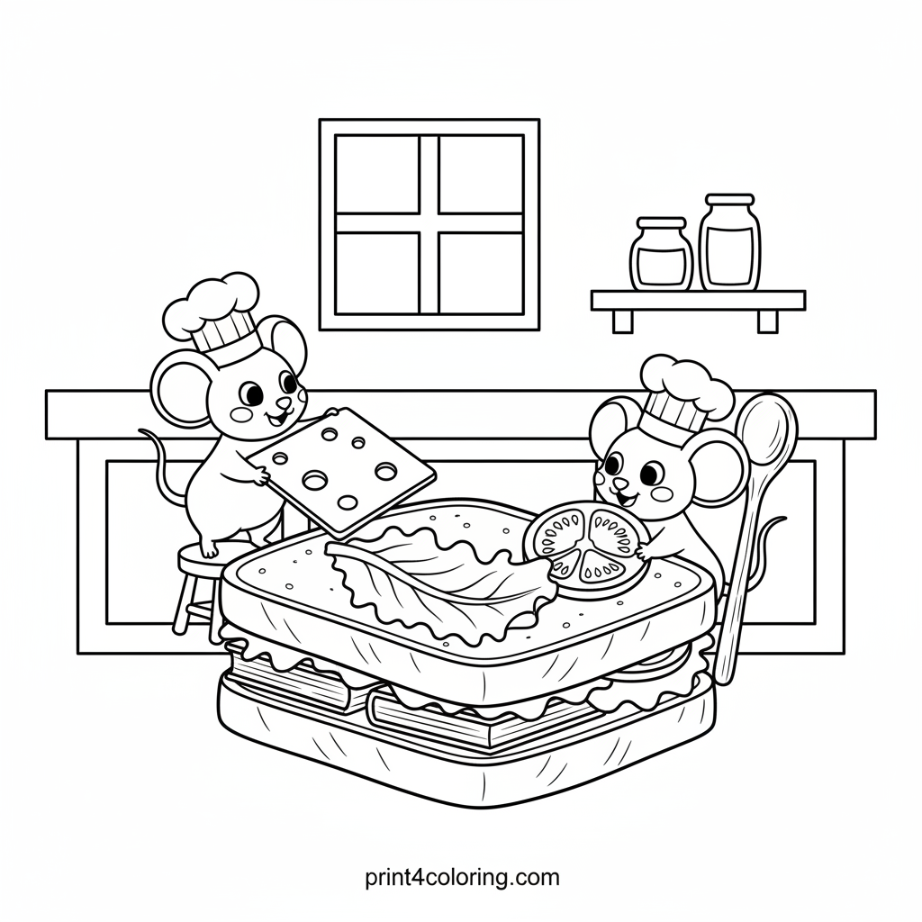 The Mighty Mice Sandwich Team