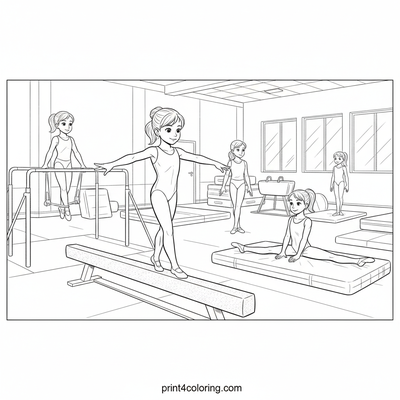 Gymnastics Club Grand Practice