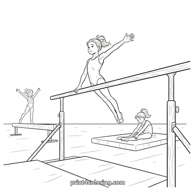 Gymnastics Club: A Day of Grace and Strength