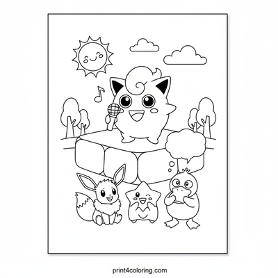 Jigglypuff's Sweet Melody Outdoor Concert