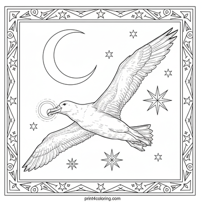 Birds coloring page preview