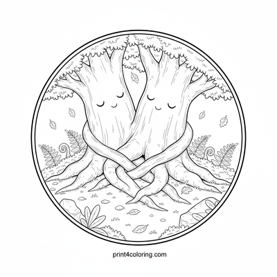 Forest Guardians' Root Embrace