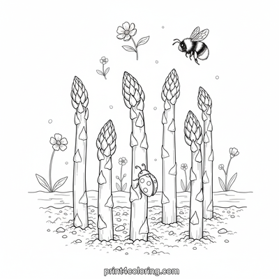 Garden's First Sprouts: Asparagus Adventure