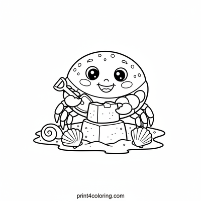 Baby Crab's First Sandcastle Adventure
