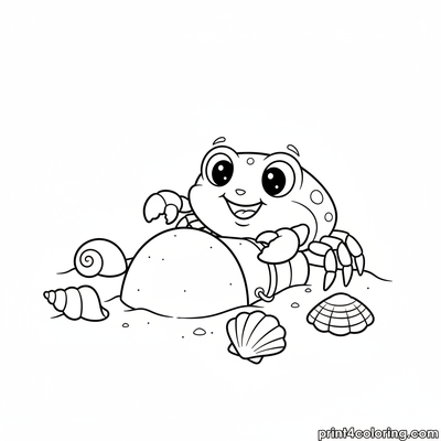 Baby Crab's First Sandcastle Adventure