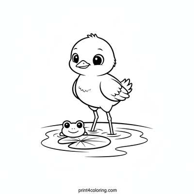 Baby Crane's Pond Pal