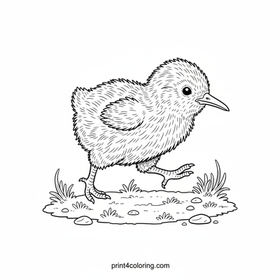 Baby Kiwi's Wobbly Forest Adventure