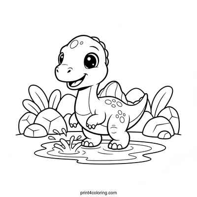 Little Spino's Big Splash