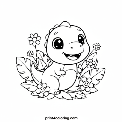 Baby T-Rex's Jungle Joy