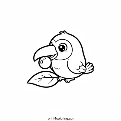 Baby Toucan's Sweet Berry Treat