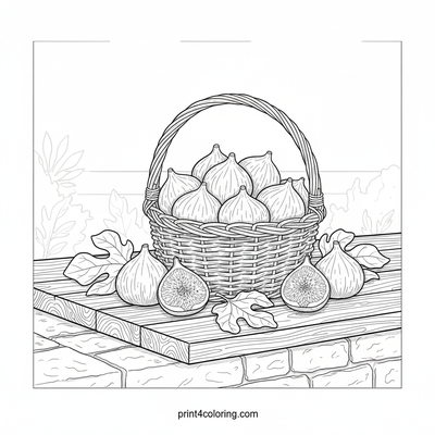 Sweet Harvest Fig Basket
