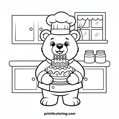 Bear's Delicious Birthday Bake