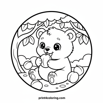 Happy Bear's Plum Picnic